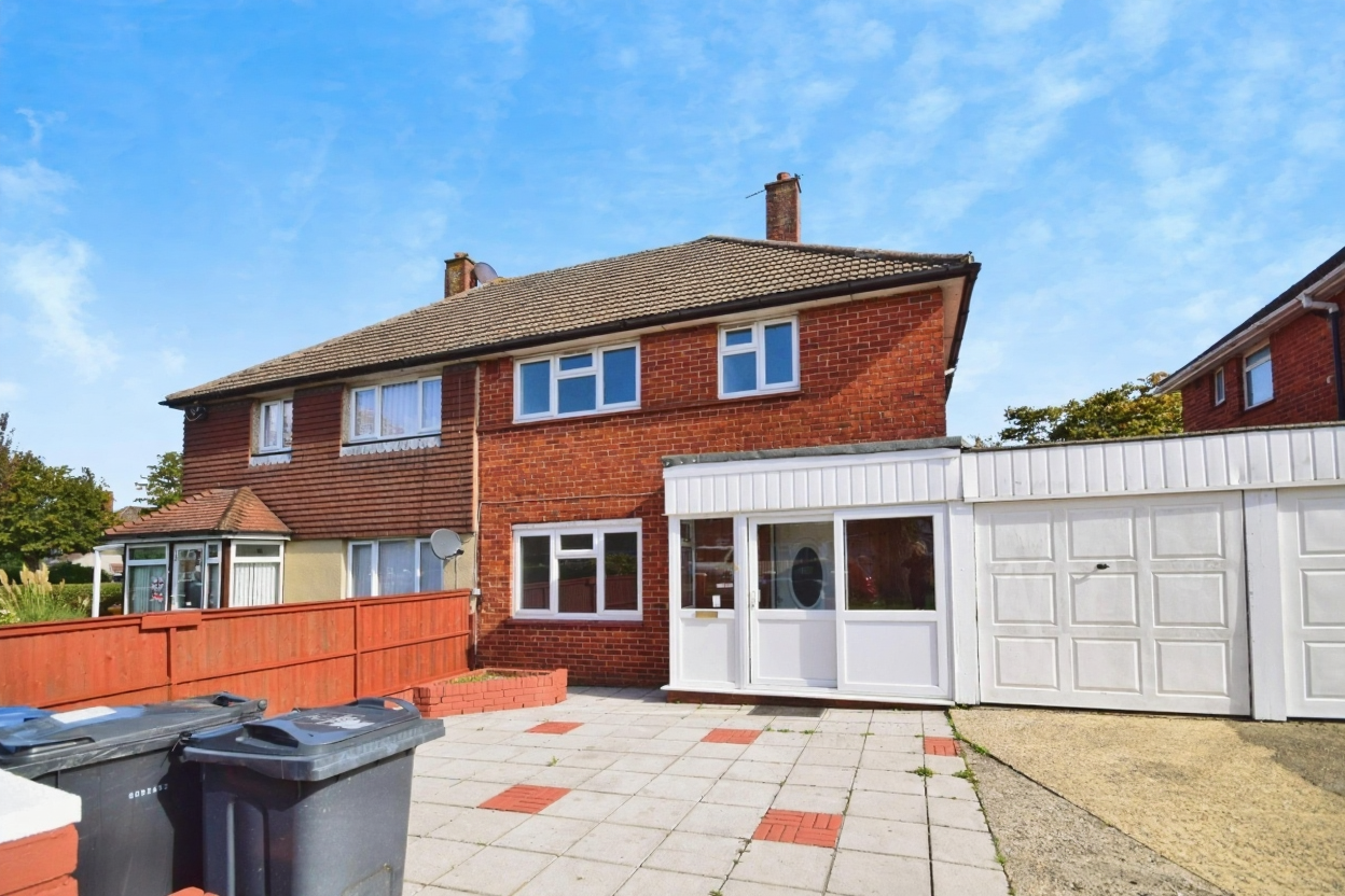 Front of the house in New Addington